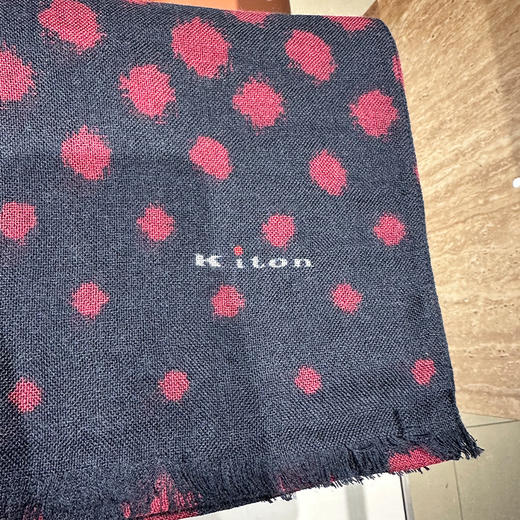 KITON 男士徽标围巾 混色 USCIACK0226H11000 商品图1