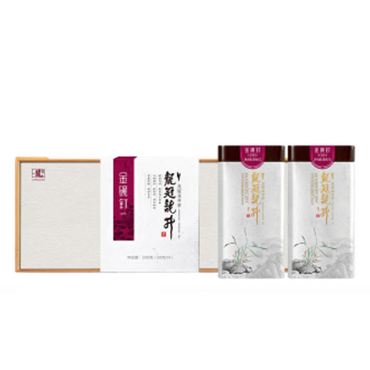 龙冠 金碗钉-G60纯茶礼盒200g（50g*4） 商品图0