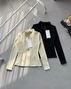F030498运动健身瑜伽服外套显身材外舒适修身短款夹克 商品缩略图0