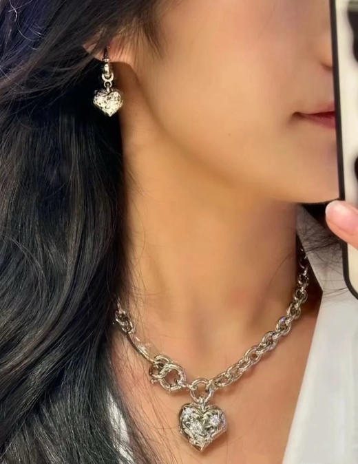 西太后 绝美立体爱心耳环（XTY） 商品图0