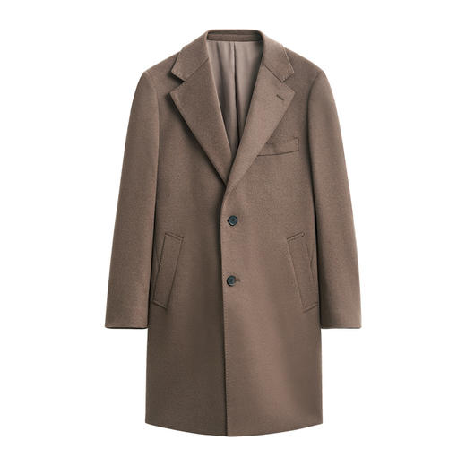 【大师系列】100%美丽诺绵羊毛呢子大衣外套239T0C501M 商品图0