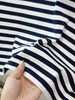 RL拉夫夏季圆领海军条纹刺绣小马短袖T恤男女同款 商品缩略图7