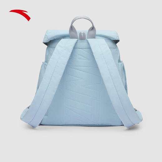 安踏双肩包学生电脑包中学生大容量背包女生蓝色书包192628154 商品图1