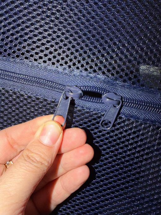 F030474大容量可折叠手提透气网格多功能收纳篮两个一组洗衣篮 商品图6