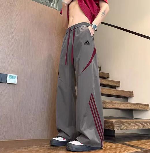 F030443新款高品质春舒适有型男女同款拼接潮流休闲裤长裤 商品图4