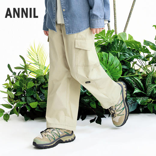 【实体店同款】男童全腰梭织单裤夏季新款安奈儿童装AB626041 商品图2