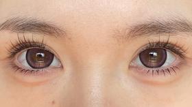 cocoflora半年抛美瞳 粉月砂糖 14.5mm