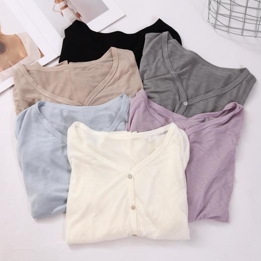 东方春韵🌿TOP打底【天丝腈纶·清风开衫】买一送一！进口天丝奢纺，轻裹半生雅致｜轻薄保暖，高弹抗变形久穿不松垮｜一衣顶四件，通勤踏青皆合宜！ 商品图8