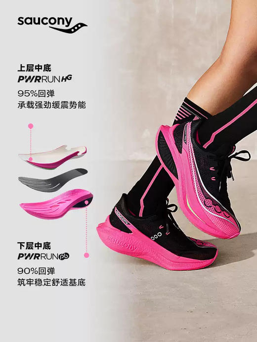 Saucony 索康尼 Endorphin Pro 啡鹏5 碳板跑鞋 商品图7