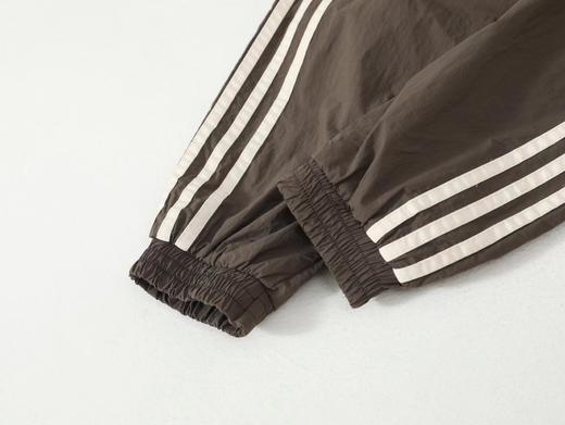 F030418男款LOGO拼色条纹立领夹克复古跑步休闲百搭单面风衣外套 商品图11