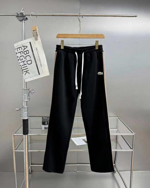 F030493春季新款运动休闲系带彩色织带卫裤百搭纯色直筒宽松长裤 商品图3