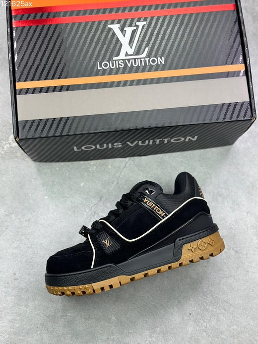 春季特惠💰650 LV 公司级 # 驴牌 Trainer Maxi 胖丁低帮休闲板鞋 商品图2