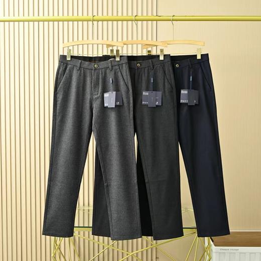 谱拉达2026春秋季新品男士羊毛加厚YKK拉链商务休闲西裤 商品图0