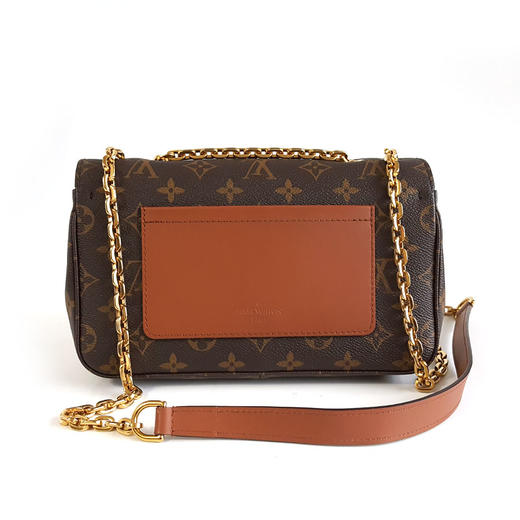 【95新】LV路易威登M46127老花拼焦糖棕色Marceau马尔索链条单肩包女士020326AK22 商品图5