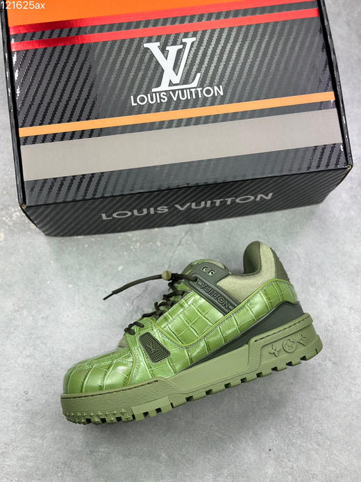 春季特惠💰650 LV 公司级 # 驴牌 Trainer Maxi 胖丁低帮休闲板鞋 商品图2