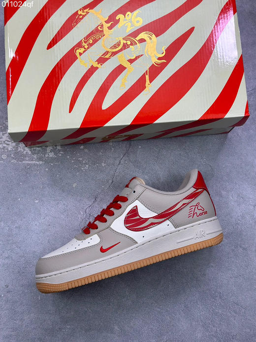 春季特惠💰430 高端定制 # Nk Air Force 1 '07 Low “马年限定” 空军一号板鞋 商品图2