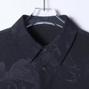 SDSA男士秋冬新款痞帅男装国潮扎染印花树叶长袖衬衫百搭时尚衬衣 商品缩略图1