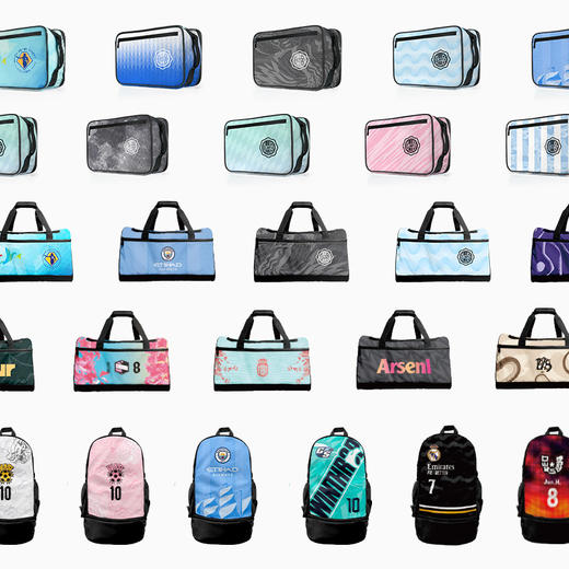 小李子李质造足球运动训练定制双肩包便携防水大容量收纳包成人男 商品图2