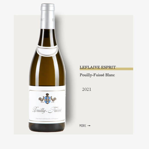 Domaine Esprit Leflaive Pouilly-Fuissé 2021勒弗莱酒庄普伊富塞干白2021 商品图0