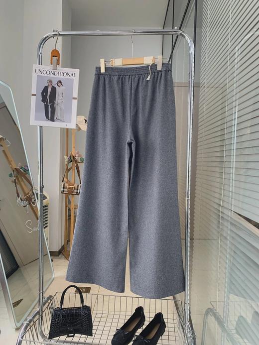 高货！无补！羊毛羊绒阔腿裤  26Y03015- 商品图5