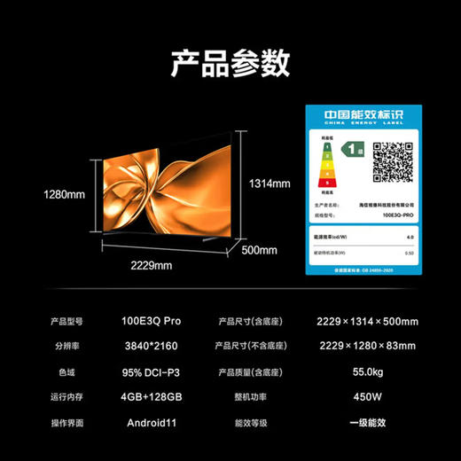 海信（Hisense）电视 100E3Q Pro 商品图14
