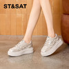 星期六26春新款舒适圆头休闲厚底板鞋SSE1112CTA 商品缩略图5