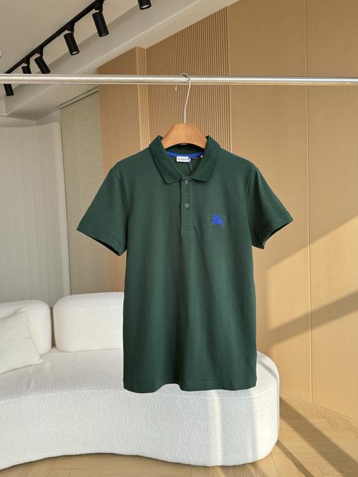 BUR战马刺绣珠地棉质短䄂男士T恤polo衫 商品图8
