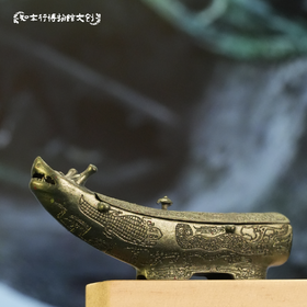 龙行觥树脂冰箱贴可开盖立体磁吸山西博物馆禁止出境文物复刻礼物