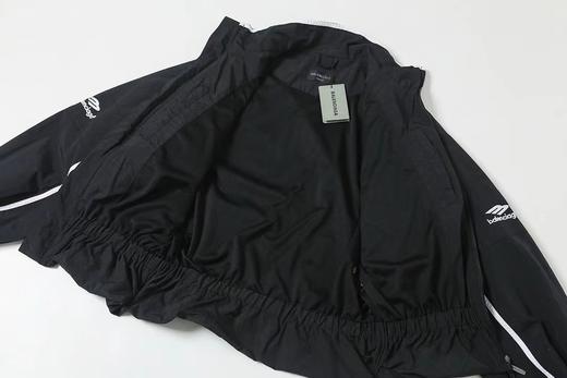 F0304125男女日常通勤白条拼接OS超宽松廓型设计冲锋衣夹克外套 商品图3