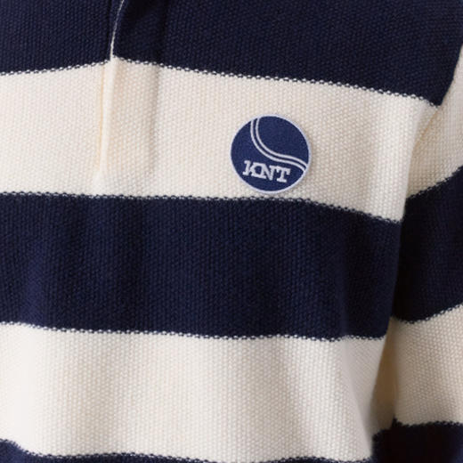 KITON 男士徽标刺绣羊毛长袖针织衫 混色 UMM069603005 商品图3