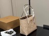 F030408新款吸扣老花单肩手提单面city托特包logo购物袋tote包 商品缩略图3