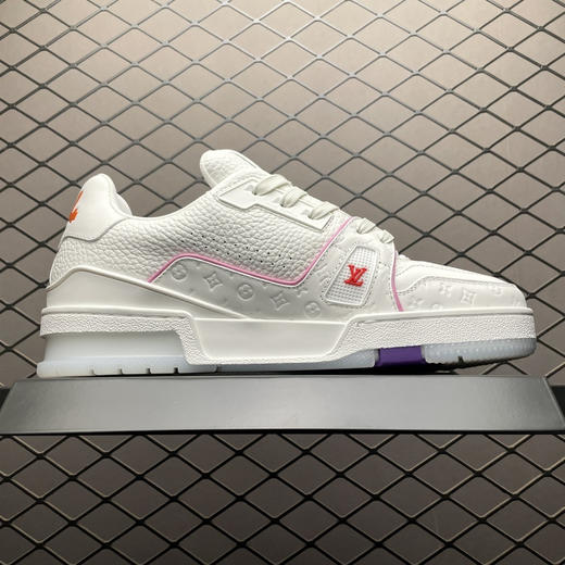 春季特惠💰720 LV 纯原版本 # 驴家 Trainer 低帮休闲板鞋 商品图2