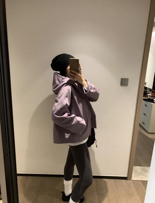 一店k （好东西！贸易公司订单货！）加绒小雨衣 | RepelShell 三防面料 背部抽绳加绒压胶冲锋衣全新冷热压胶工艺 不起皱  版型长短也哇塞  比例超赞！ 商品图5