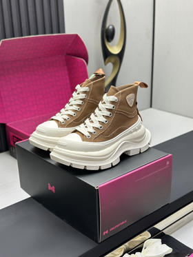 春季特惠💰450 新款厚底高帮 # SMILEREPUBLIC 厚底帆布鞋系列