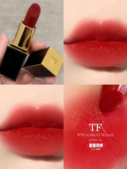 【限时特惠】TOM FORD汤姆福特TF黑管口红烈焰幻魅黑金黑管唇膏3g#06 #15 #16 #80 #100 商品图3