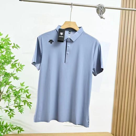 F030456夏新款男士商务休闲丝速干抗皱耐磨翻领凉爽细腻短袖Polo衫 商品图6