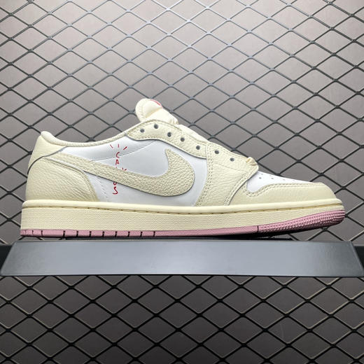 春季特惠💰430 公司级 # Travis Scott x Air Jordan 1 AJ1乔1低帮倒钩 商品图2