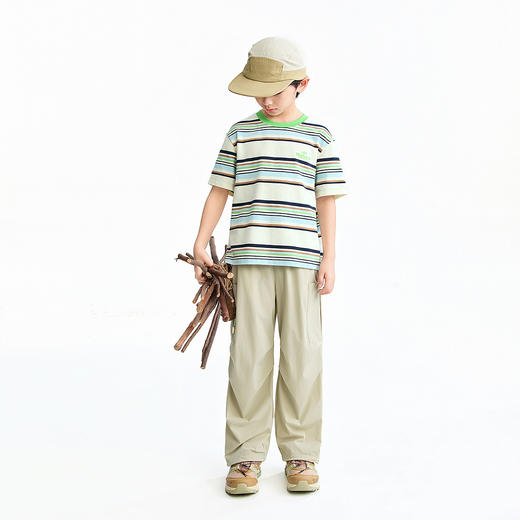 【实体店同款】男童圆领短袖上衣夏季新款安奈儿童装AB621035 商品图3