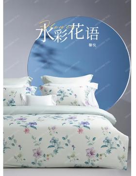 6F堂皇  馨悦 天丝棉四件套