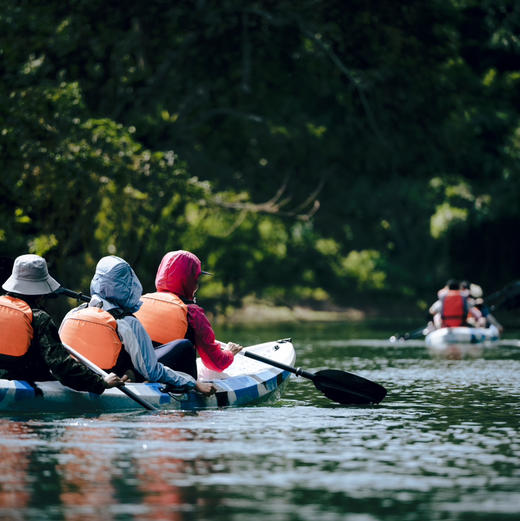 云南｜版纳5公里原始森林漂流1日体验，需自驾到达起始点，回宽老寨皮划艇穿越原始雨林、灌木群落，沿途野趣观鸟体验，漂流南腊河上游，解锁雨林生灵之美！亲子成人都适合，五一端午行程提前预定！ 商品图9