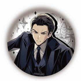 神奇动物系列马口铁徽章75mm 忒修斯·斯卡曼德