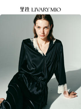 【蔡文静同款】里性 LIVARY MIO 念念 memory 蕾丝系带式可外穿女家居服套装