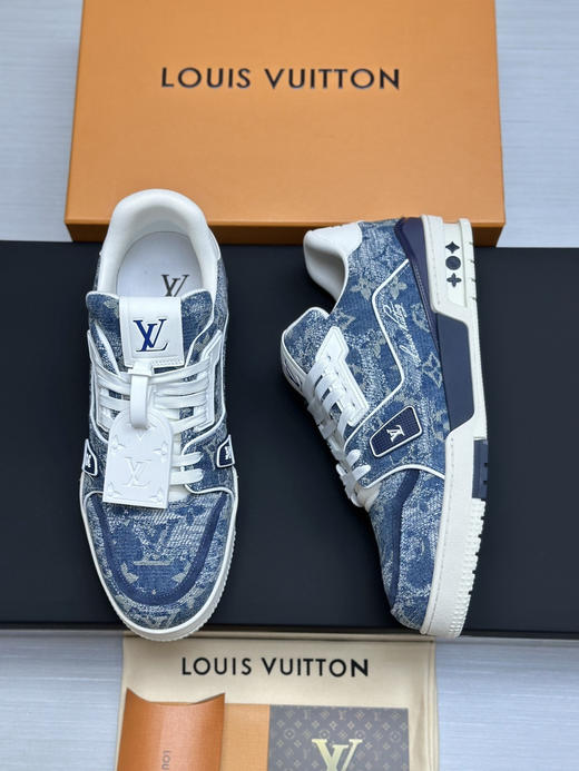 春季特惠💰650 LV 公司级 # 驴牌 Trainer 低帮休闲板鞋 商品图6