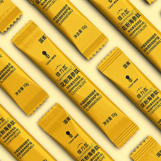 【60盒】雄力态花粉海参肽 丨破壁油菜花粉丨海参低聚肽丨蛹虫草粉丨人参低聚肽 商品图3