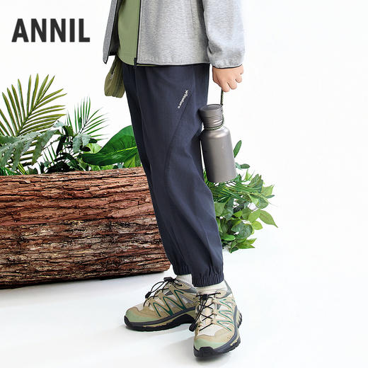 【实体店同款】男童全腰梭织单裤夏季新款安奈儿童装AB626042 商品图1