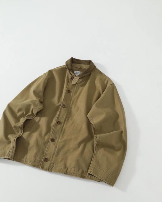 F030444三色齐发灯芯绒领拉链复古舒适工装甲板服外套夹克 商品图5