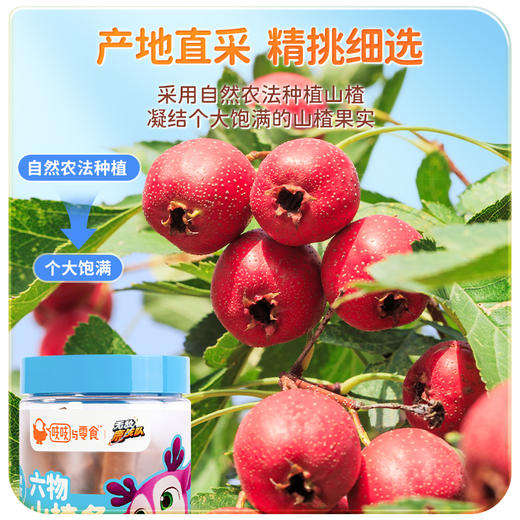 【限时秒杀】未零吱吱与零食-六物山楂条160g+六物山楂片160g（有效期至26.06.07） 商品图1