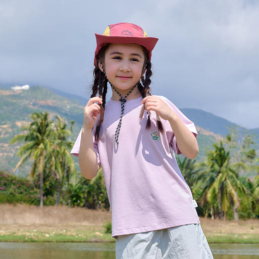 【10A抗菌】棉花堂夏款随性透气山系小凉皮童装短袖T恤-- FD61122 商品图10