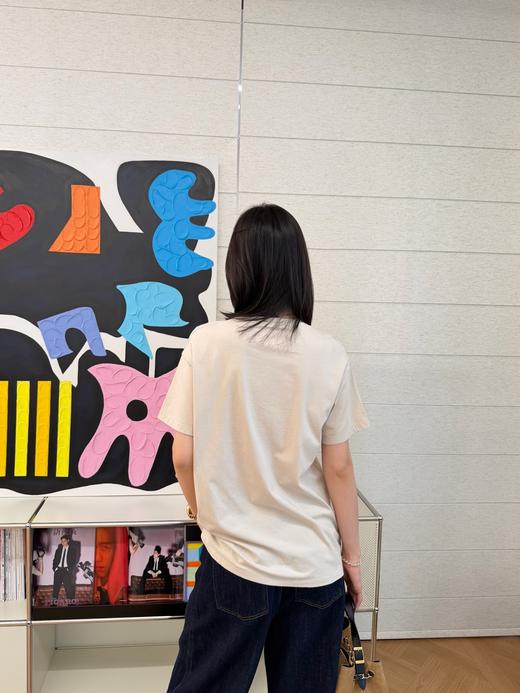 梅森马吉拉 字母印花圆领短袖T恤 商品图14