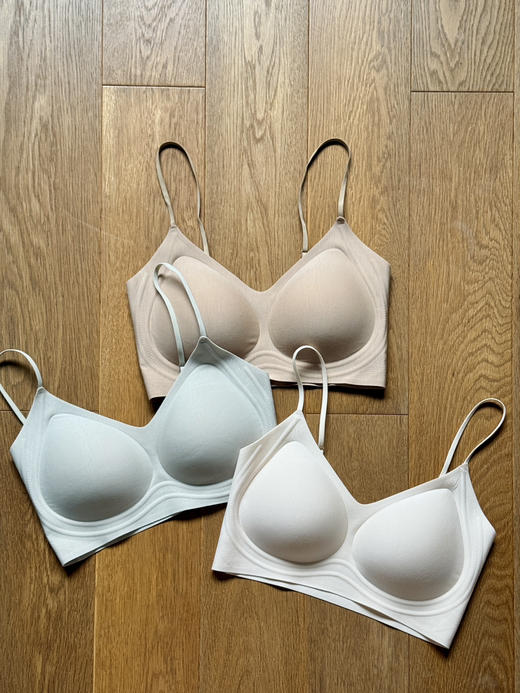 26无痕无钢圈——天丝莫代尔细肩带【套头】支撑文胸内衣 商品图12